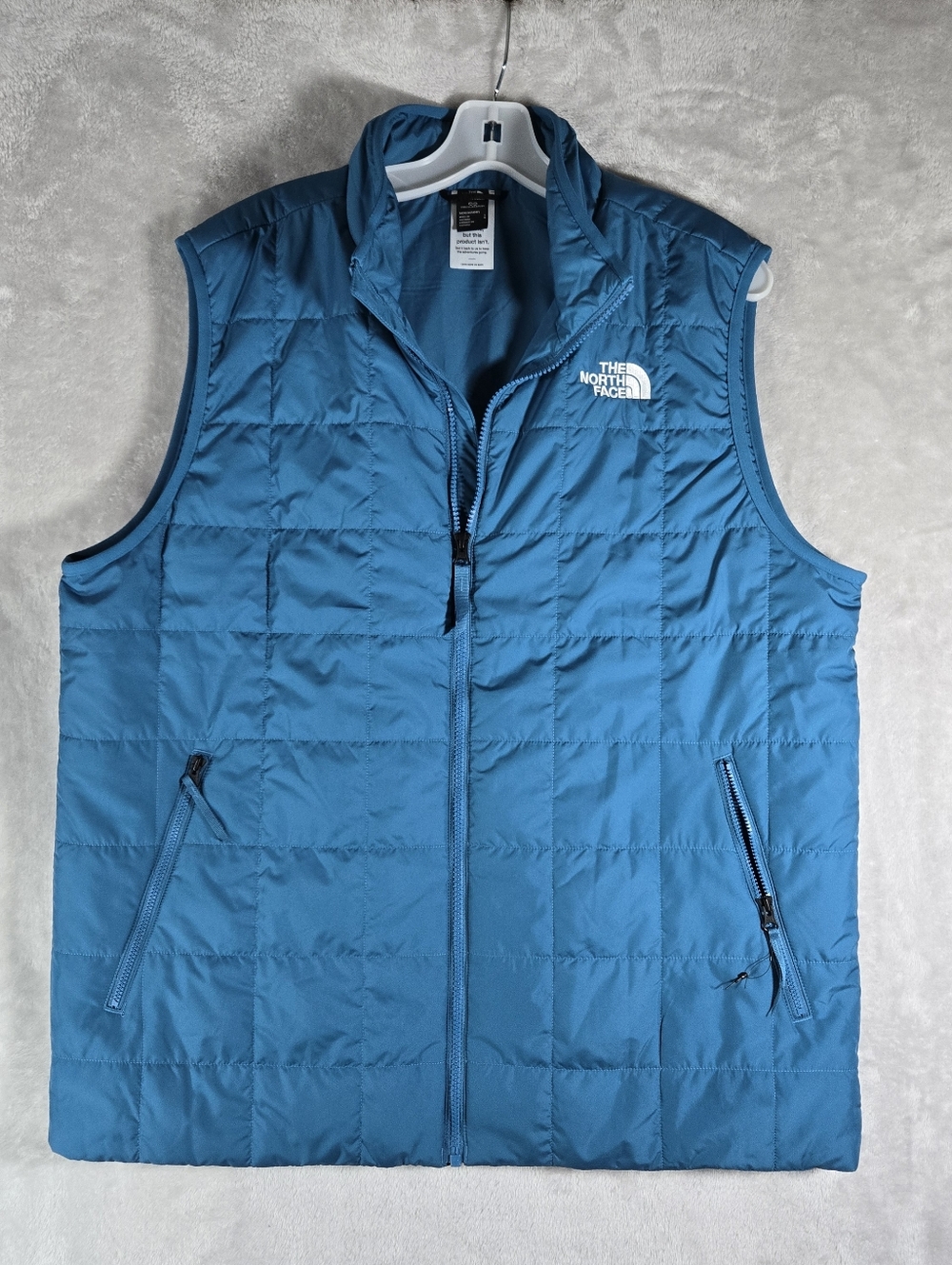 The North Face Junction Insulated Vest Size Large L Lightweight Dusk Blue NWOT